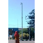 Galvanized Iron pole for CCTV 1
