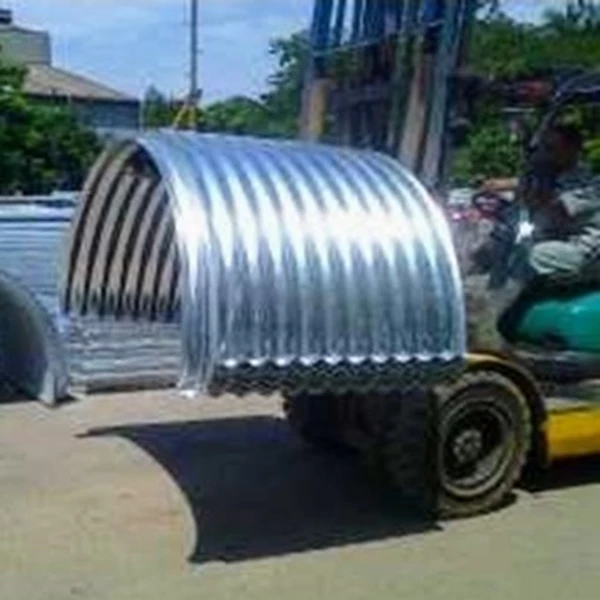 corrugated steel pipe iron culvert