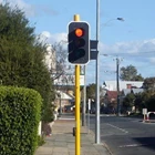 Traffic light signal pole road highway 1