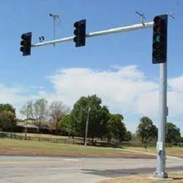 Traffic light signal pole road highway